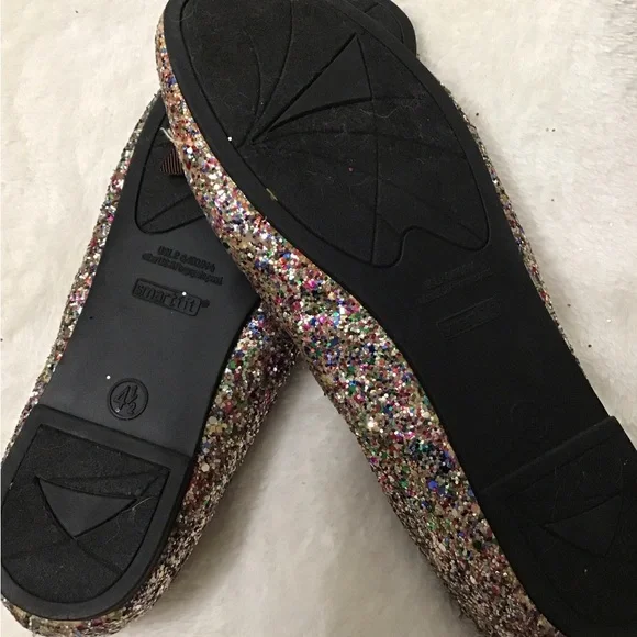 Women’s size 41/2 sparkle slip on flat shoes smart fit - Picture 4 of 6